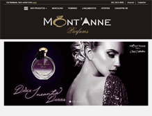Tablet Screenshot of montanne.com.br